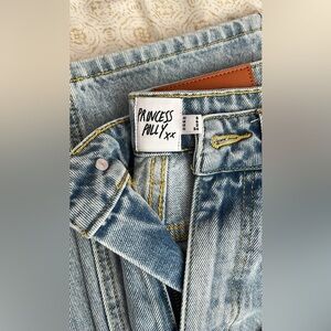 Princess Polly US size 2 blue jeans